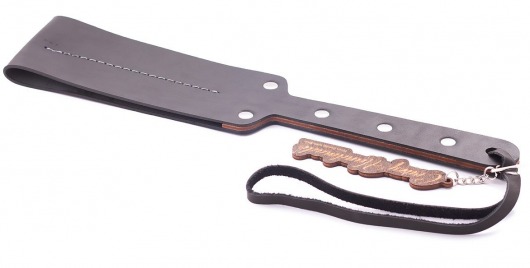 Гладкий мягкий удлиненный пэддл с заклепками - 32 см. - Crazy Handmade - купить с доставкой в Ангарске