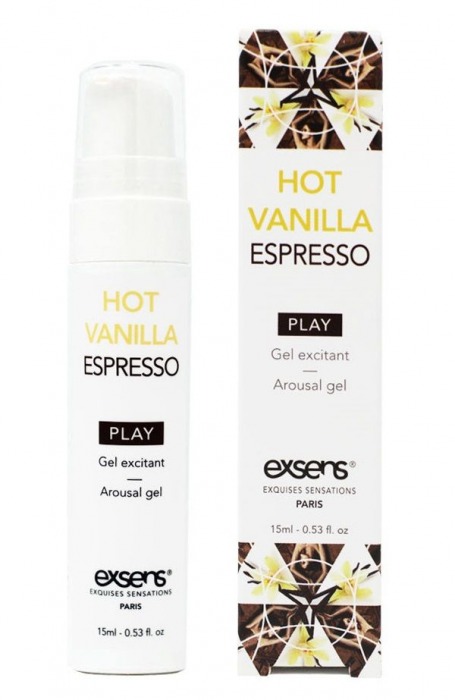 Возбуждающий гель Hot Vanilla Espresso Arousal Gel - 15 мл. - Exsens - купить с доставкой в Ангарске