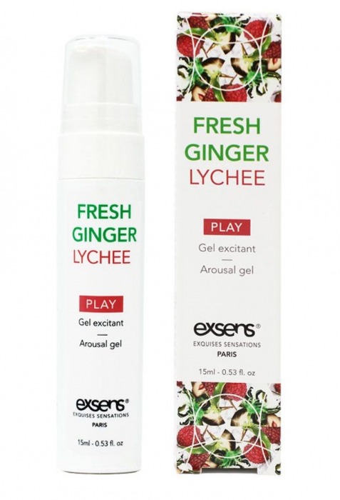 Возбуждающий гель Fresh Ginger Lychee Arousal Gel - 15 мл. - Exsens - купить с доставкой в Ангарске