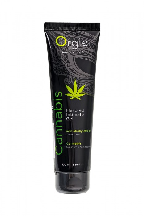 Интимный гель на водной основе ORGIE Lube Tube Cannabis - 100 мл. - ORGIE - купить с доставкой в Ангарске