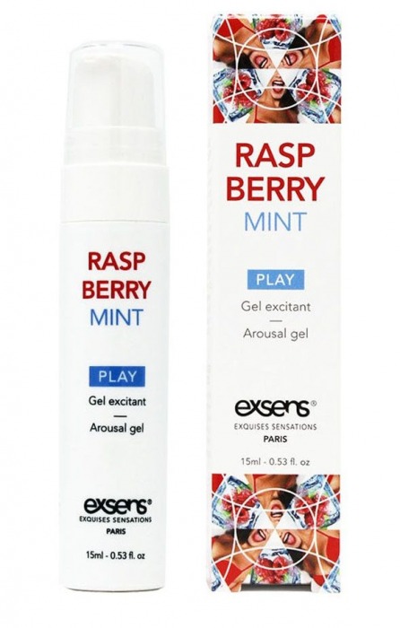 Возбуждающий гель Raspberry Mint с ароматом малины и мяты - 15 мл. - Exsens - купить с доставкой в Ангарске
