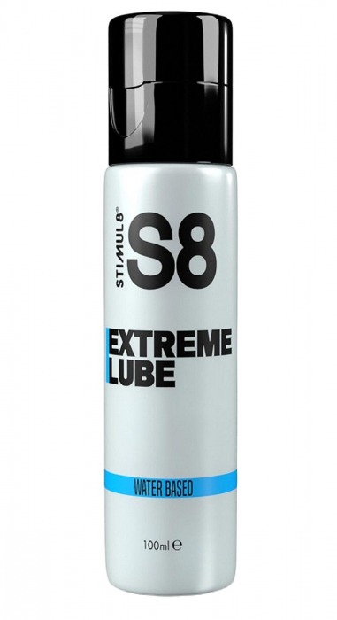 Лубрикант на водной основе S8 Extreme Lube - 100 мл. - Stimul8 - купить с доставкой в Ангарске