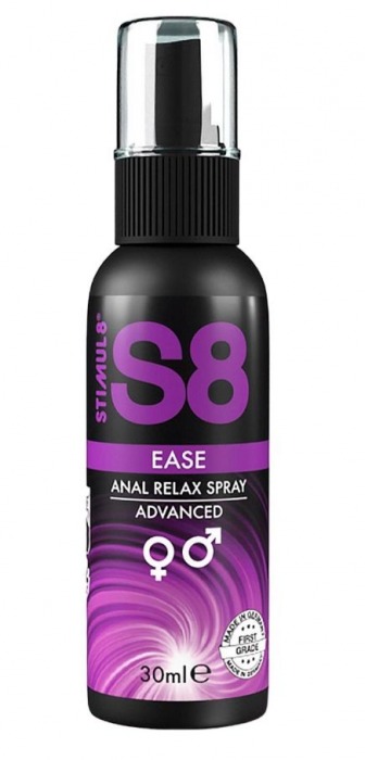 Расслабляющий анальный спрей S8 Ease Anal Relax Spray - 30 мл. - Stimul8 - купить с доставкой в Ангарске