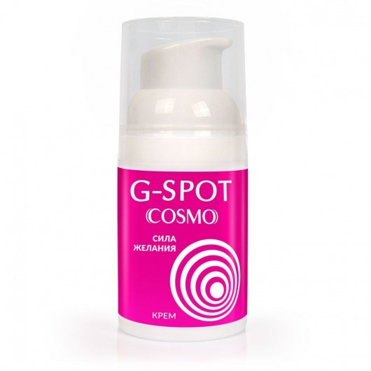 Стимулирующий интимный крем для женщин Cosmo G-spot - 28 гр. - Биоритм - купить с доставкой в Ангарске