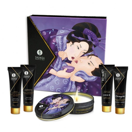 Подарочный набор Geishas secret из 5 предметов - Shunga - купить с доставкой в Ангарске