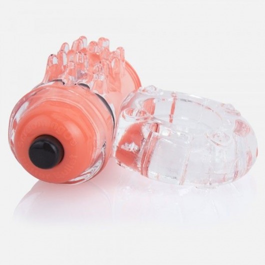 Неоновое оранжевое кольцо на пенис O wow! - Screaming O - в Ангарске купить с доставкой