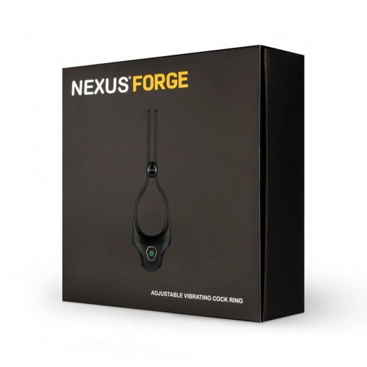Черное эрекционное лассо с вибрацией Nexus Forge - Nexus Range - в Ангарске купить с доставкой