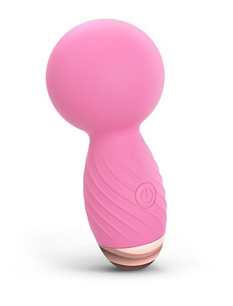 Розовый мини-wand вибратор Itsy Bitsy Mini Wand Vibrator - Love to Love