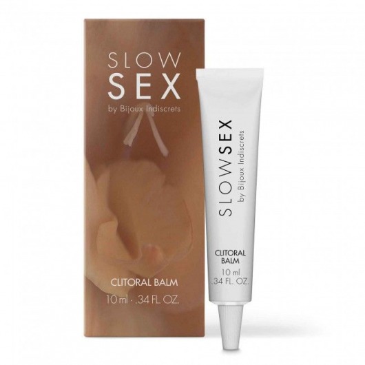 Бальзам для клитора Slow Sex Clitoral Balm - 10 мл. - Bijoux Indiscrets - купить с доставкой в Ангарске