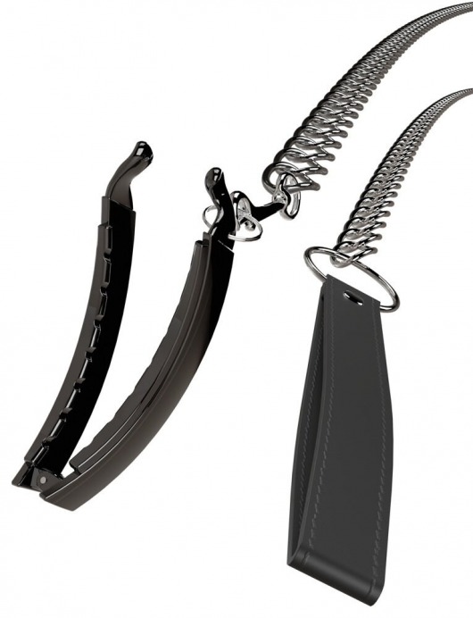 Зажим для половых губ с поводком Pussy Clamp With A Leash - Orion - купить с доставкой в Ангарске