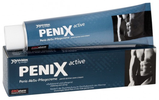 Возбуждающий крем для мужчин PeniX active - 75 мл. - Joy Division - купить с доставкой в Ангарске