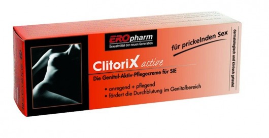 Возбуждающий крем для женщин ClitoriX active - 40 мл. - Joy Division - купить с доставкой в Ангарске