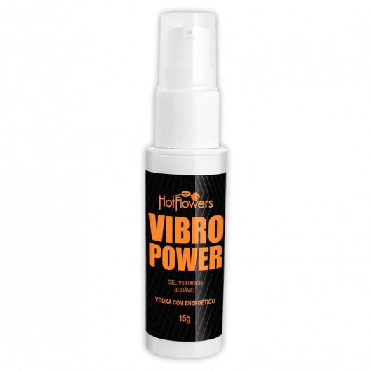 Жидкий вибратор Vibro Power со вкусом водки с энергетиком - 15 гр. - HotFlowers - купить с доставкой в Ангарске