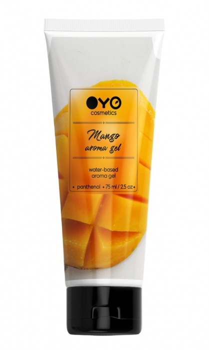 Лубрикант на водной основе OYO Aroma Gel Mango с ароматом манго - 75 мл. - OYO - купить с доставкой в Ангарске