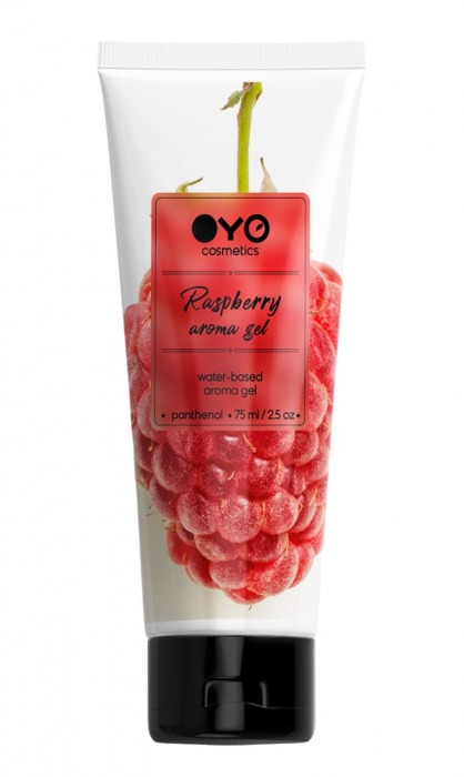 Лубрикант на водной основе OYO Aroma Gel Raspberry с ароматом малины - 75 мл. - OYO - купить с доставкой в Ангарске