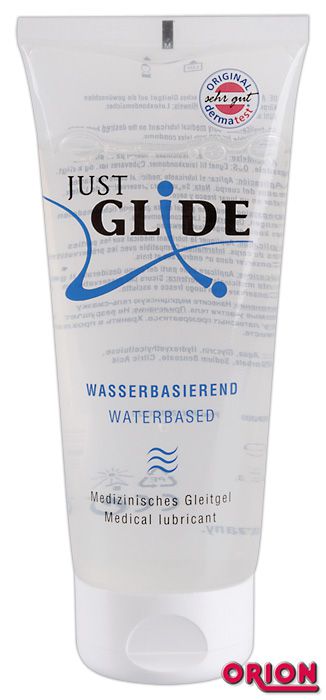 Вагинальная смазка на водной основе JUSTGLIDE - 200 мл. - Orion - купить с доставкой в Ангарске
