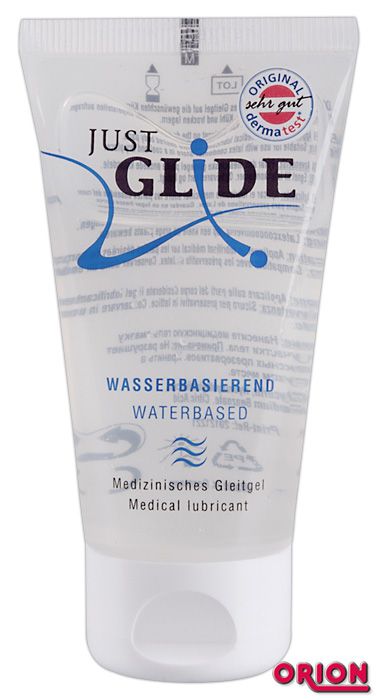 Вагинальная смазка на водной основе JUSTGLIDE - 50 мл. - Orion - купить с доставкой в Ангарске