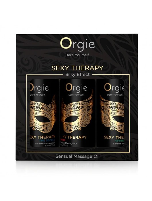 Набор массажных масел Sexy Therapy (3 флакона по 30 мл.) - ORGIE - купить с доставкой в Ангарске