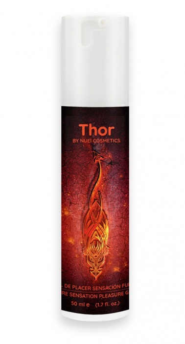 Возбуждающий унисекс гель Thor Fire Gel - 50 мл. - Nuei cosmetics - купить с доставкой в Ангарске