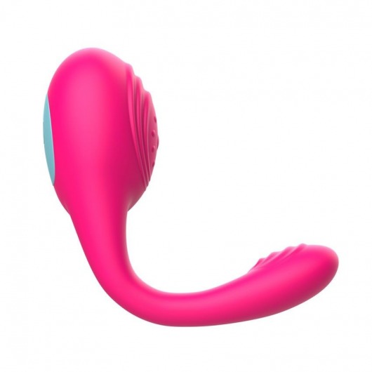 Розовое виброкольцо с пультом ДУ - I-MOON - в Ангарске купить с доставкой