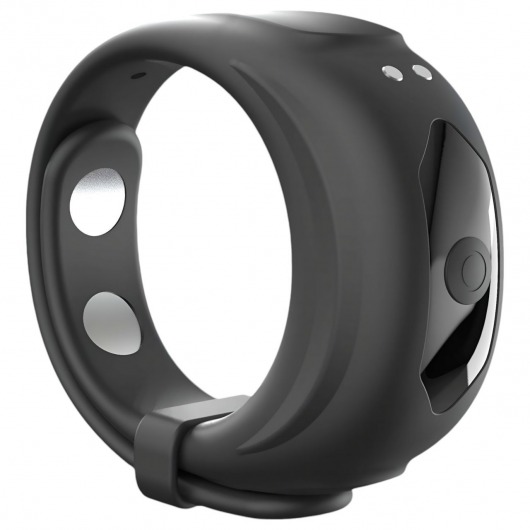 Черное эрекционное виброкольцо Fit Vibe Ring - Dorcel - в Ангарске купить с доставкой