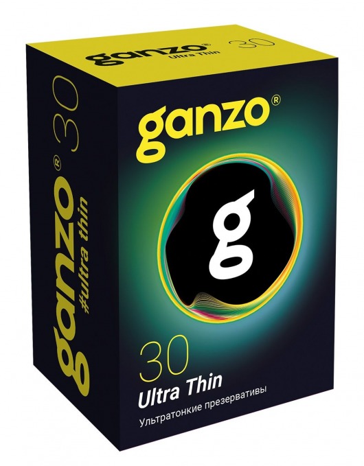 Супертонкие презервативы Ganzo Ultra thin - 30 шт. - Ganzo - купить с доставкой в Ангарске