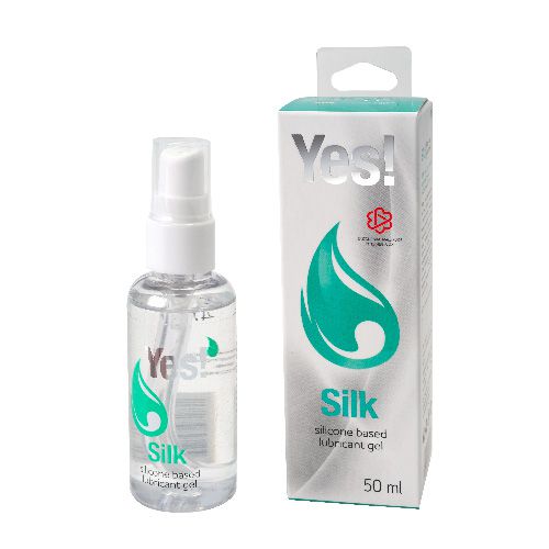 Силиконовая гипоаллергенная вагинальная смазка Yes Silk - 50 мл. - Sitabella - купить с доставкой в Ангарске