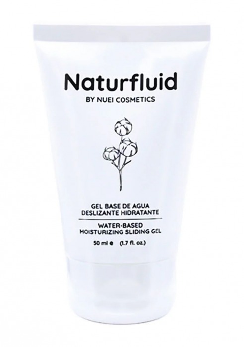 Экстраскользкий лубрикант на водной основе Nuei Naturfluid - 50 мл. - Nuei cosmetics - купить с доставкой в Ангарске