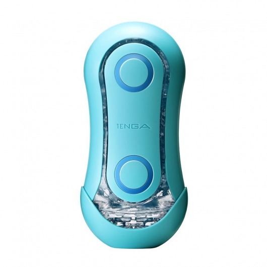 Голубой мастурбатор Tenga Flip ORB Ocean - Tenga - в Ангарске купить с доставкой