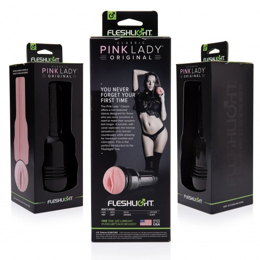 Мастурбатор-вагина Fleshlight - Pink Lady Original - Fleshlight - в Ангарске купить с доставкой