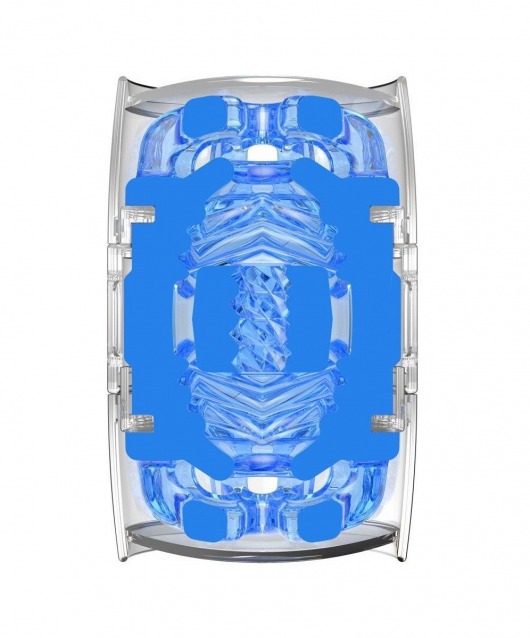 Мастурбатор Fleshlight Quickshot Turbo Blue Ice - Fleshlight - в Ангарске купить с доставкой