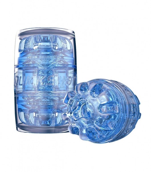 Мастурбатор Fleshlight Quickshot Turbo Blue Ice - Fleshlight - в Ангарске купить с доставкой