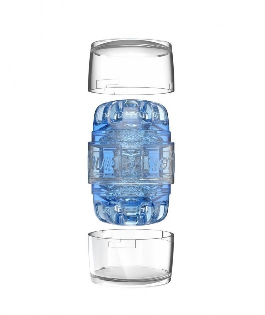 Мастурбатор Fleshlight Quickshot Turbo Blue Ice - Fleshlight - в Ангарске купить с доставкой