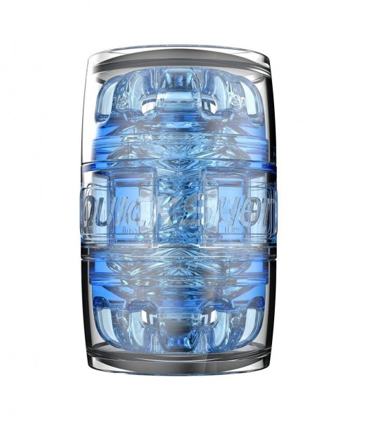 Мастурбатор Fleshlight Quickshot Turbo Blue Ice - Fleshlight - в Ангарске купить с доставкой