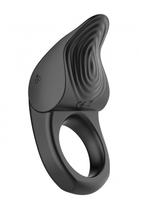 Черное эрекционное виброкольцо Vibro Lust Ring - MALESATION - в Ангарске купить с доставкой