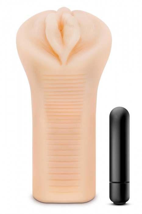 Мастурбатор-вагина Soft   Wet Veronika Realistic Beige Masturbator - Blush Novelties - в Ангарске купить с доставкой
