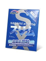 Презерватив Sagami Xtreme FEEL FIT 3D - 1 шт. - Sagami - купить с доставкой в Ангарске