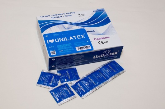 Классические презервативы Unilatex Natural Plain - 144 шт. - Unilatex - купить с доставкой в Ангарске