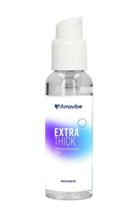 Гель на водной основе Extra Thick - 100 мл. - Amovibe - купить с доставкой в Ангарске