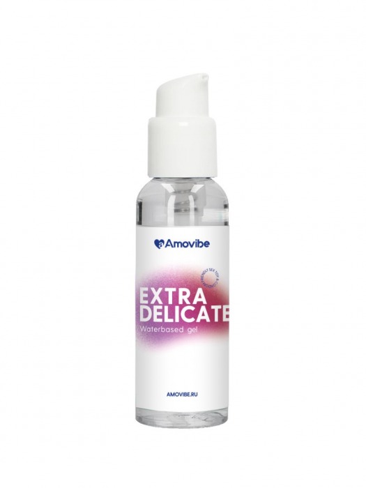 Гель на водной основе Amovibe Extra Delicate - 50 мл. - Amovibe - купить с доставкой в Ангарске