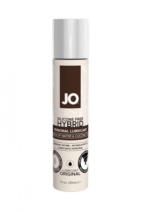 Водно-масляный лубрикант JO Silicon free Hybrid Lubricant ORIGINAL- 30 мл. - System JO - купить с доставкой в Ангарске