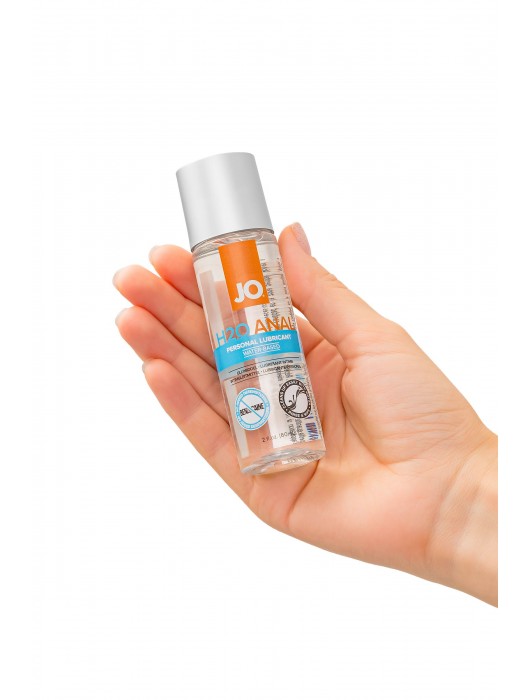 Анальный лубрикант на водной основе JO Anal H2O - 60 мл. - System JO - купить с доставкой в Ангарске