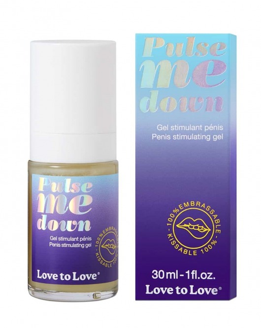 Стимулирующий гель для пениса Pulse Me Down - 30 мл. - Love to Love - купить с доставкой в Ангарске