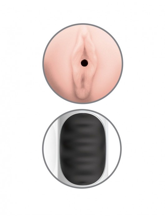 Мастурбатор-вагина Extreme Toyz Mega Grip Vibrating Stroker Mouth - Pipedream - в Ангарске купить с доставкой