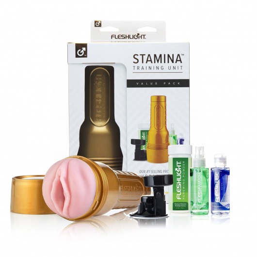 Набор для мастурбации Fleshlight Stamina Training Unit - Fleshlight - в Ангарске купить с доставкой