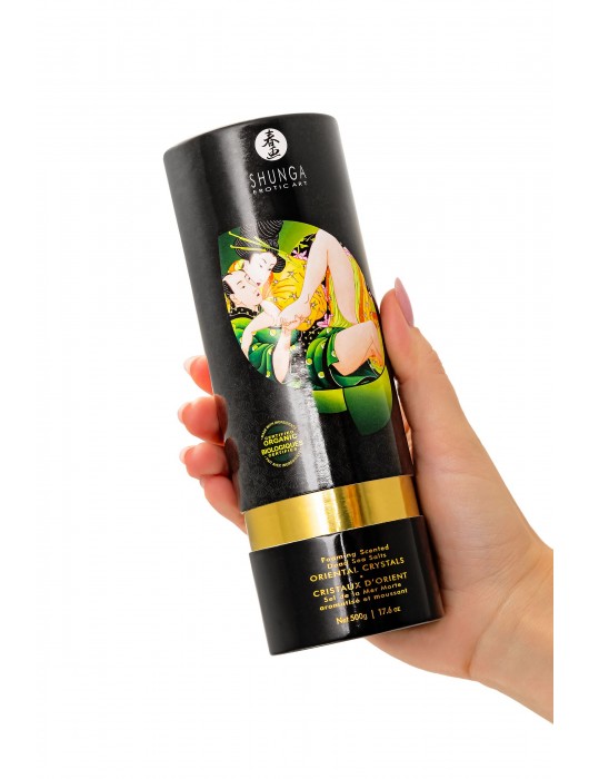 Соль Мёртвого моря для ванны Oriental Crystals «Цветок лотоса» - 500 гр. -  - Магазин феромонов в Ангарске