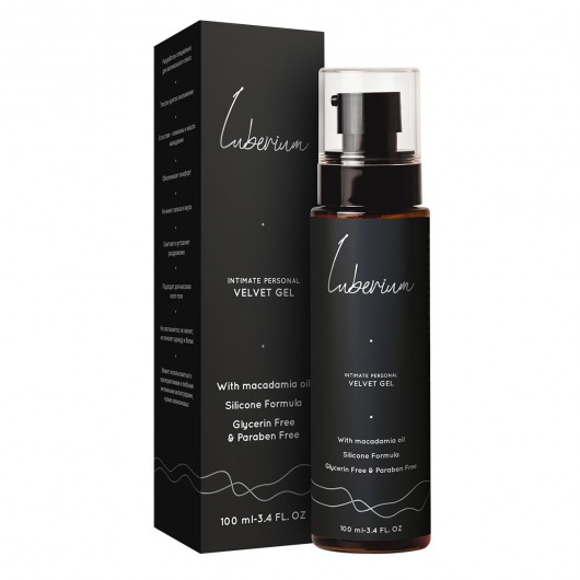 Интимный гель на силиконовой основе с маслом макадамии Luberium Velvel Gel - 100 мл. - Luberium - купить с доставкой в Ангарске