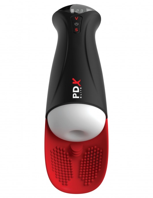 Мастурбатор в колбе с вибрацией Fuck-O-Matic Pro XL - Pipedream - в Ангарске купить с доставкой