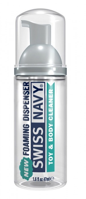 Очищающая пенка для игрушек и тела Toy   Body Cleaner Foamer - 47 мл. - Swiss navy - купить с доставкой в Ангарске