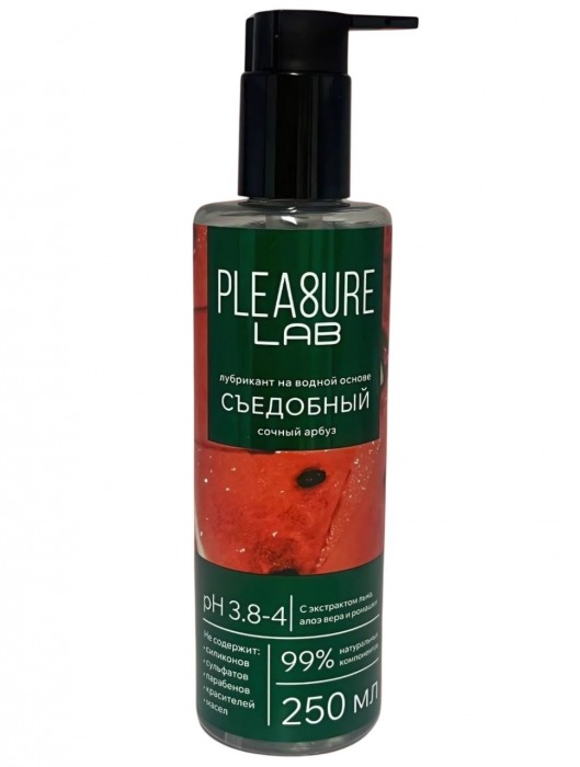 Лубрикант на водной основе Pleasure Lab с ароматом арбуза - 250 мл. - Pleasure Lab - купить с доставкой в Ангарске
